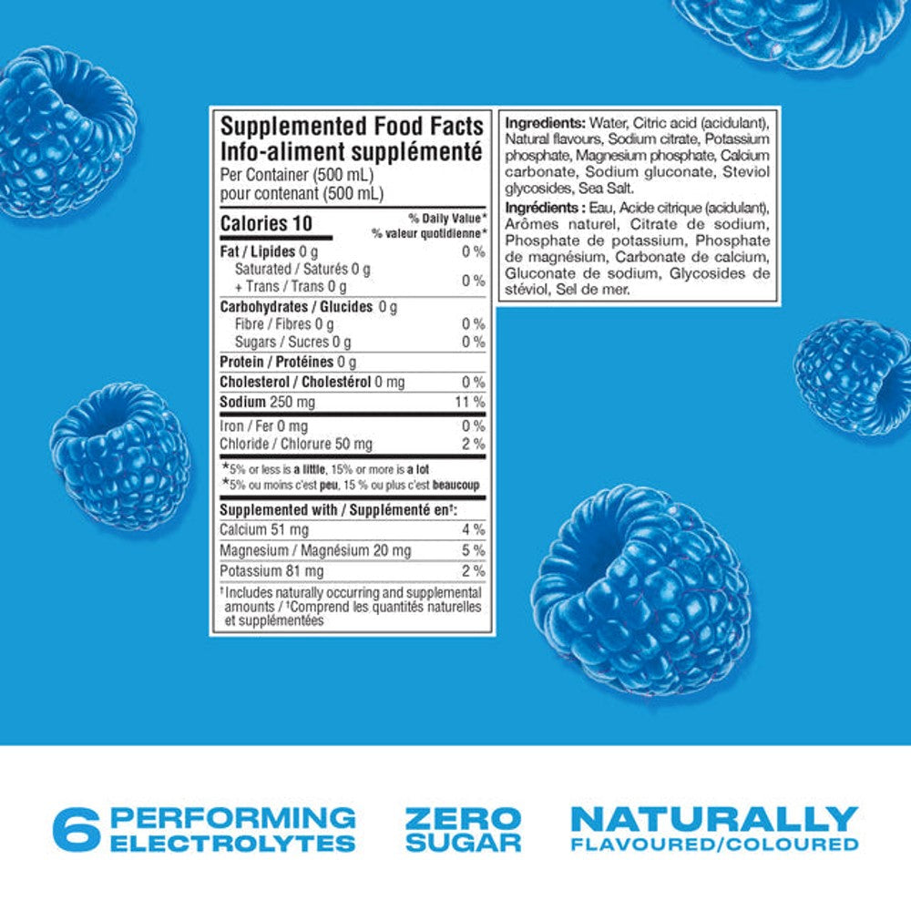 Hydratationsmischung * Blue Raspberry 45 Pack