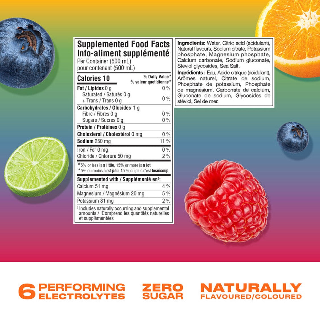Hydratationsmischung * Rainbow Swirl 45 Pack