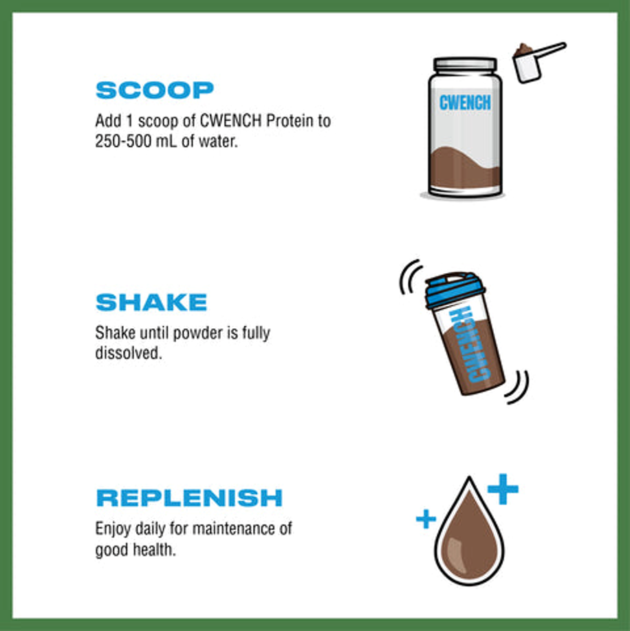 CWENCH Protein Vegane - Schokolade