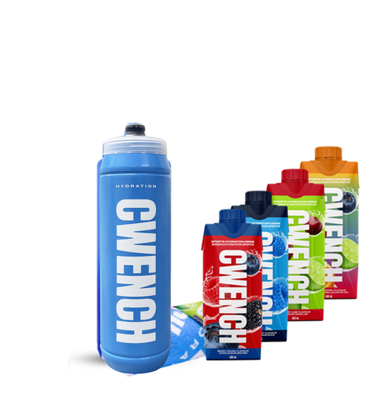 Set: Team Bottle, plus 4 Ready to Drink und Towel