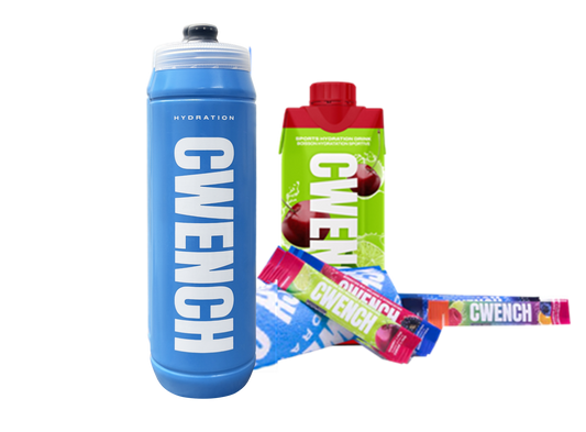 Set: Team Bottle plus 4 Sticks, RTD Cherry Lime und Towel