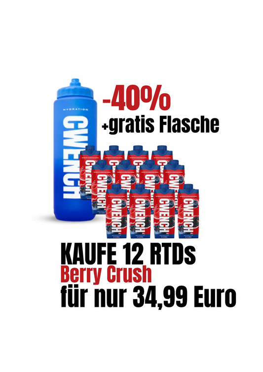 Set: Team Bottle und 12 Berry Crush !