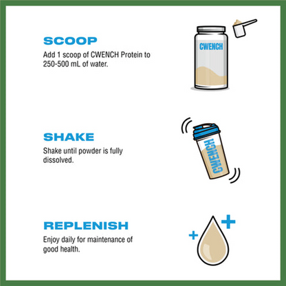 CWENCH Protein Vegane - Vanille